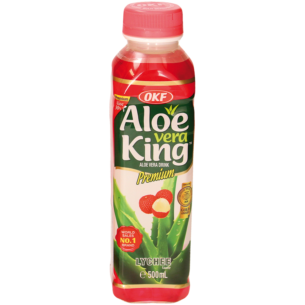Aloë Vera drankje met lychee-smaak