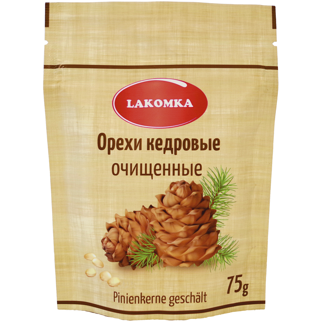 Pijnboompitten (Pinus Sibirica), gepeld