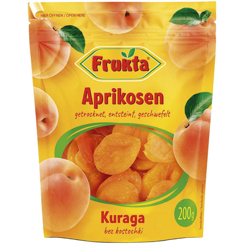 Gedroogde abrikozen, ontpit, gesulfideerd