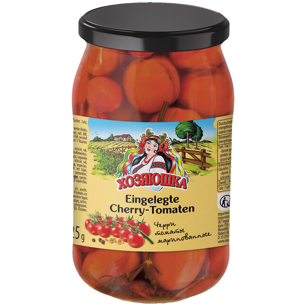 "Hosyaushka" Kerstomaten gemarineerd 850 g
