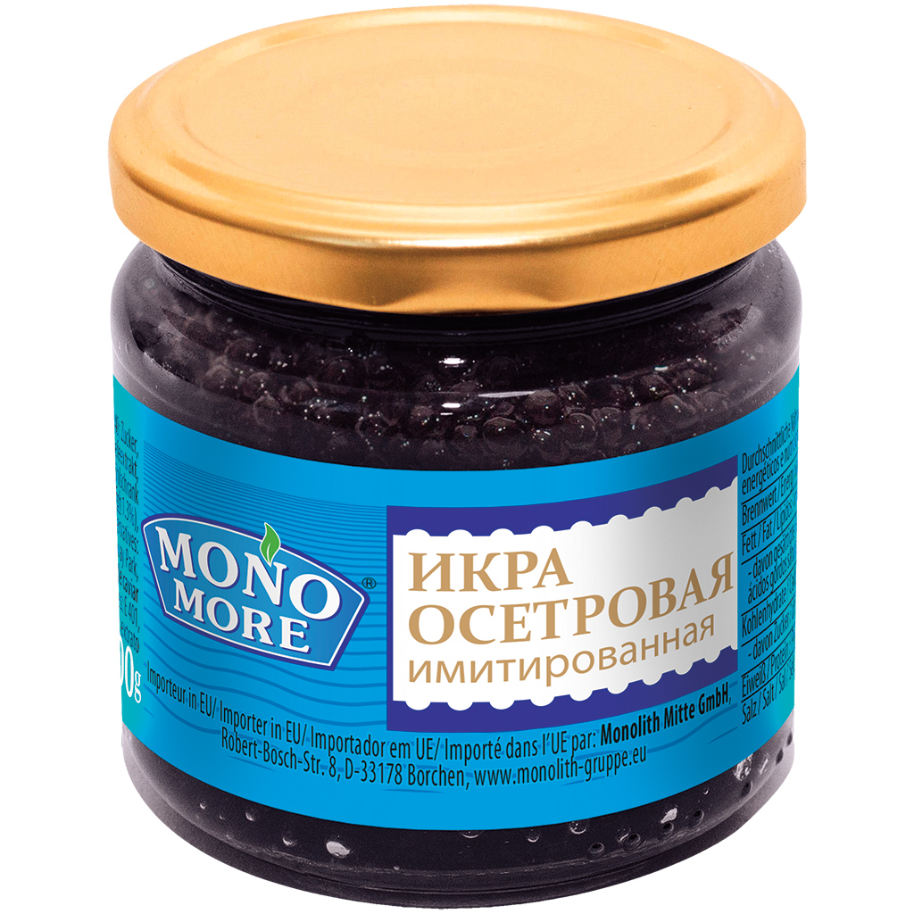 "MONO MORE" Икра осетровая имитированная