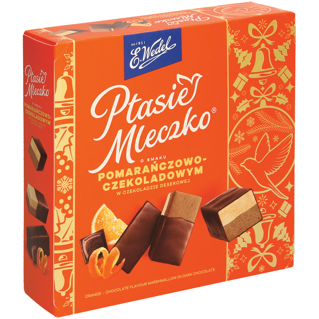 Sinaasappel-chocolade Schuimmateriaal met sinaasappel-chocol