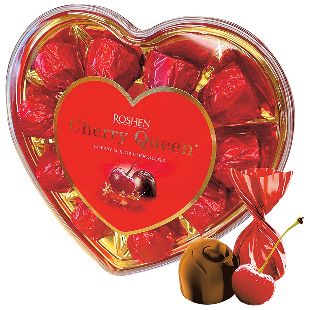 "Cherry Queen" Chocoladepralines met alcoholische kersen