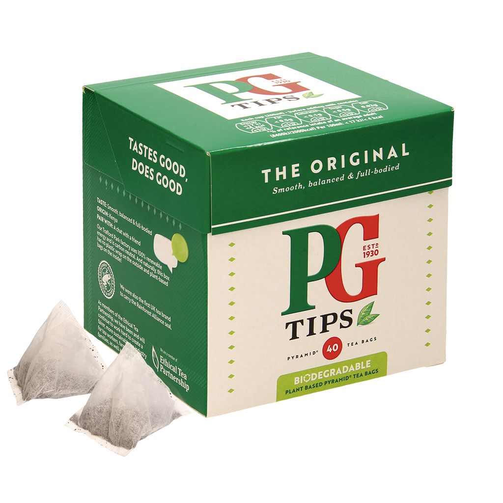 Zwarte Thee "Brooke Bond PG TIPS" 40Btl.