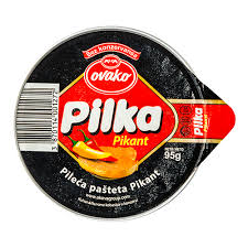 Ovako Pilka Pikant kipspread Halal 95g