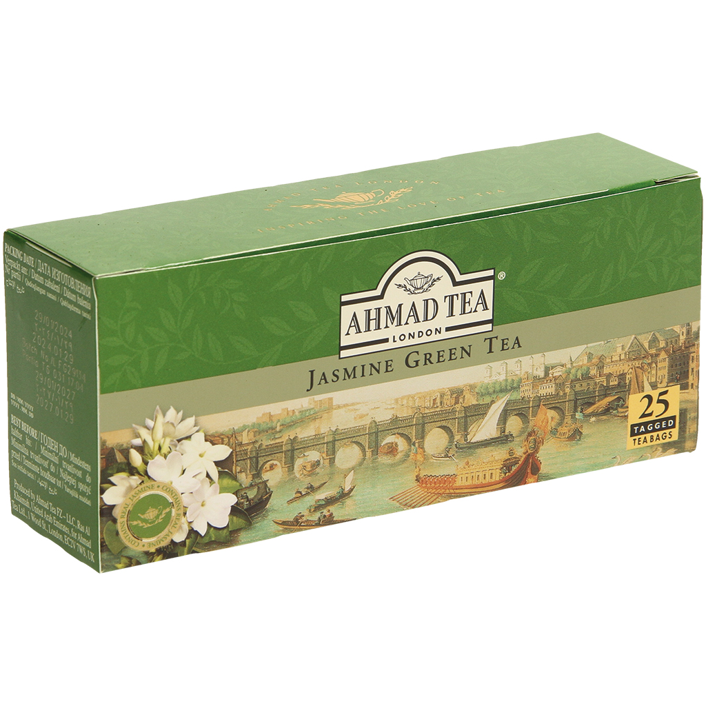 Jasmijn Groene Thee met Band 25Btl. AHMAD