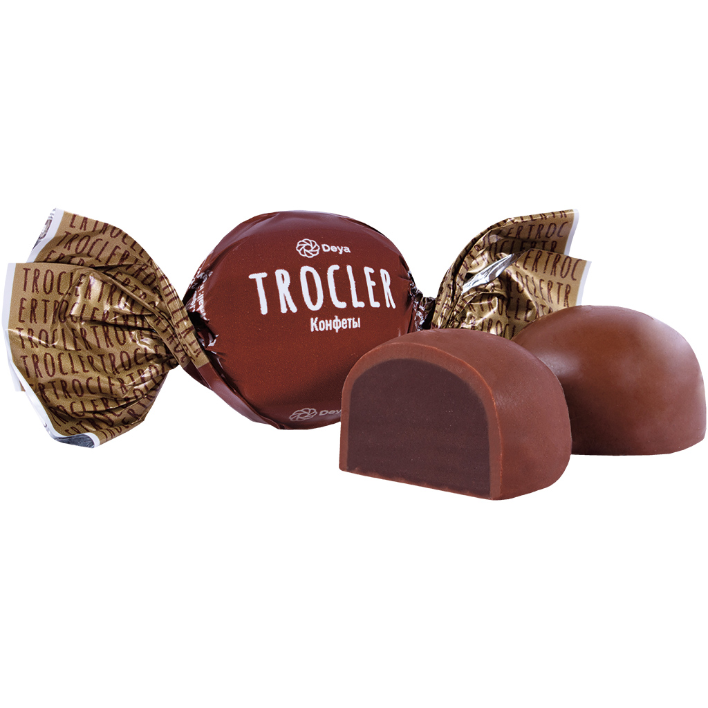 DEYA "Trocler" Confect met chocoladesmaak, in cacaohoudende 