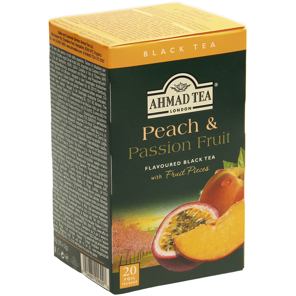 Thee AHMAD met Perzik & Maracuja 20 Bt. X 2g