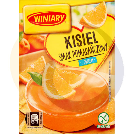 Winiary Sinaasappel Geurige Zachte Jelly met Suiker 77 g
