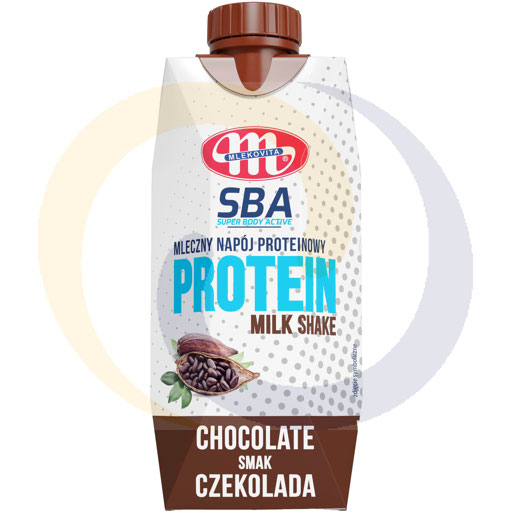 Mlekovita Super Body Active Chocoladesmaak Eiwitdrink 350 g
