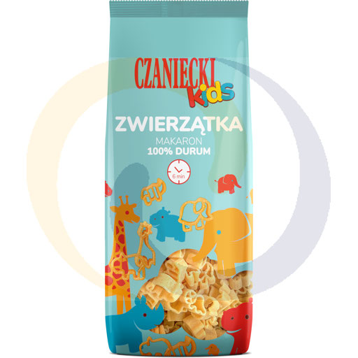 Детская паста 100% дурум Животные 250г/12шт Чжанецкие