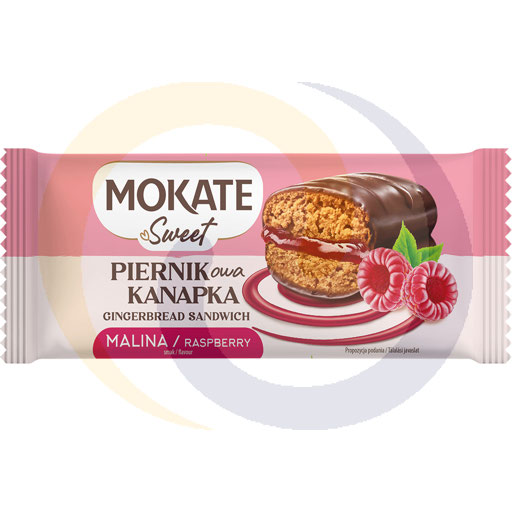 Пряничный сэндвич со вкусом малины 60г/36шт ^BN Mokate
