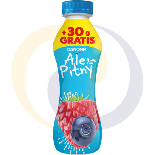 Йогурт питьевой с лесными ягодами, бутылка 300 г/6 шт, Danone