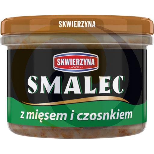 Skwierzyna smalec met vlees en knoflook 150g
