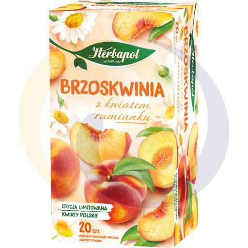 Herbapol Perzikthee met Kamillebloem 46 g (20 x 2,3 g)