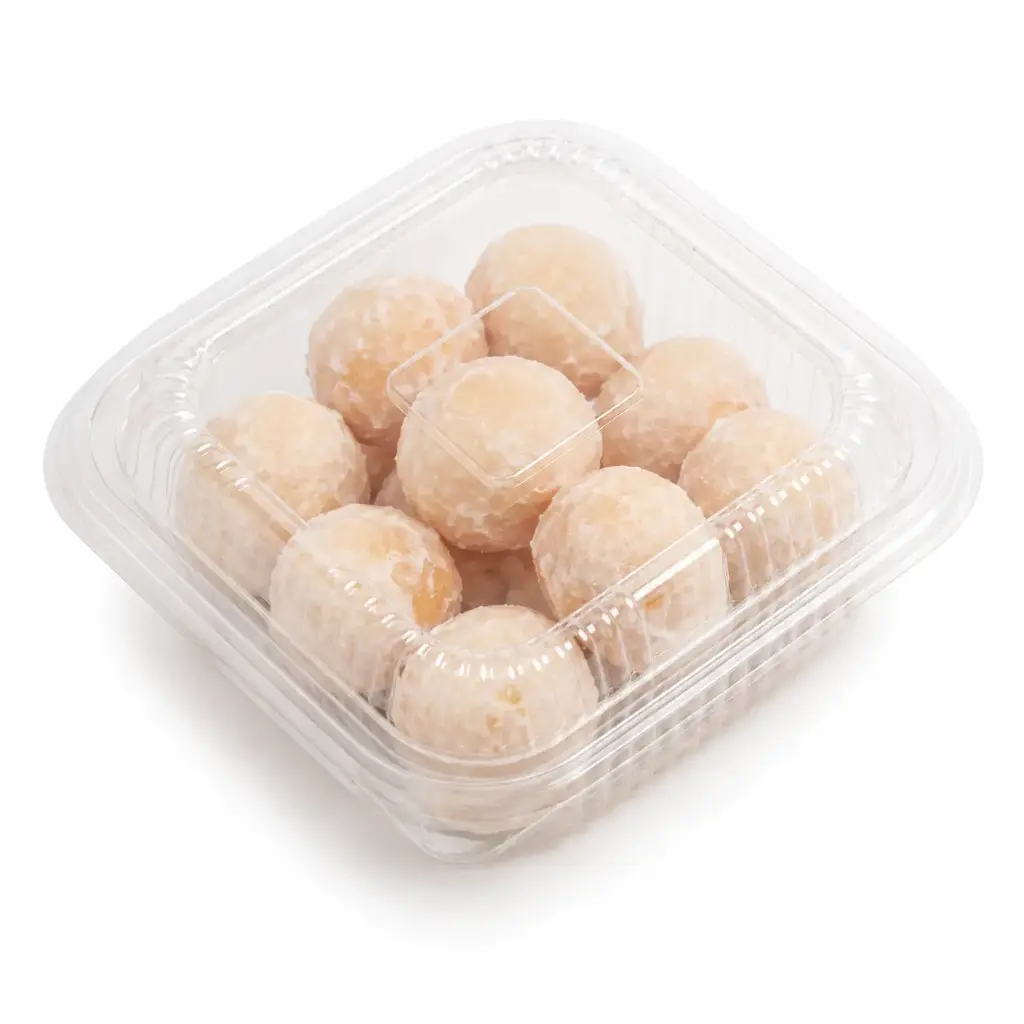 Mini donuts met poedersuiker/jam/maanzaad 170g