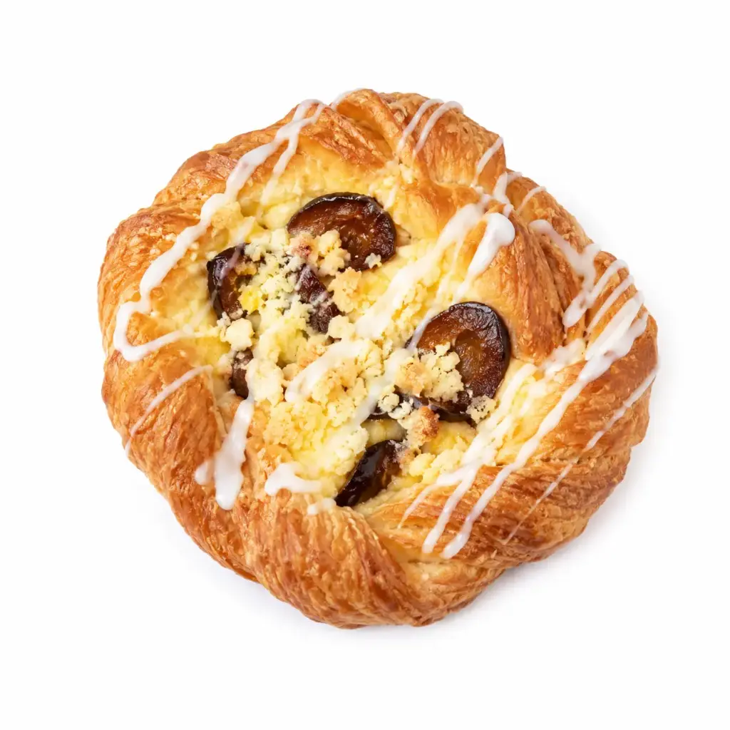 Gebak met pruimen 100g