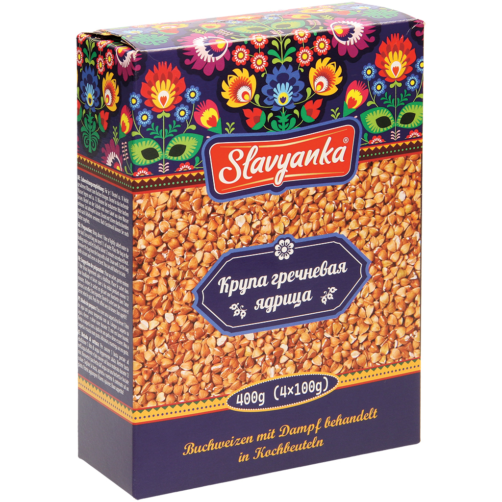 "Slavyanka" Boekweit gestoomd in kookzakjes 400 g