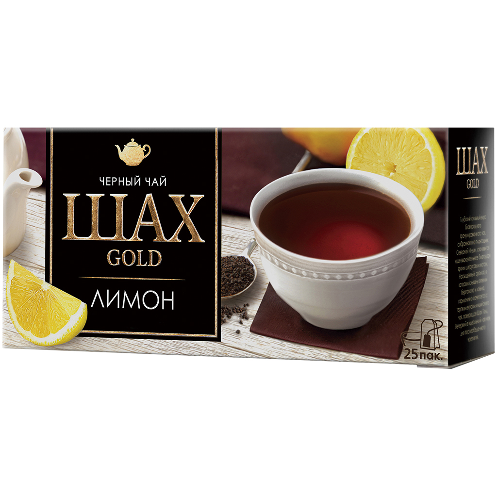 Zwarte thee "Shah Gold Lemon"