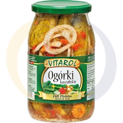 Kaszubische komkommers 900g / 8 stuks Vitarol