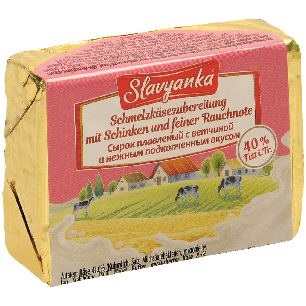 Smeltkaasbereiding met gerookte kaas en gerookte gedroogde h