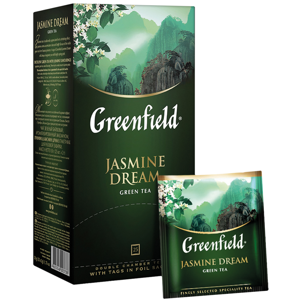 Groene Chinese thee "Greenfield Jasmine Dream"