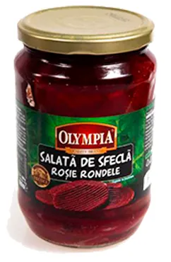 "Olympia" Rode bietensalade in schijfjes 720 ml