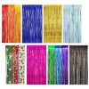 Lametta-girlande deurdecoratie 100 x 200 cm, verschillende motieven