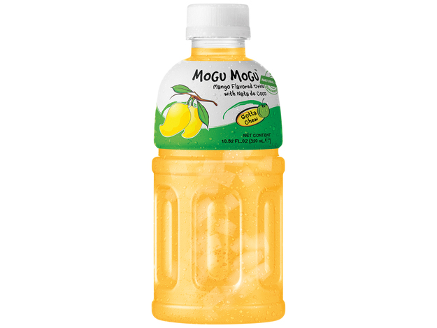 Limonade met mangosmaak en Nata de Coco