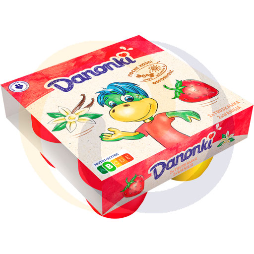 Данон Данонки Мега Ванильный Вкус К cottage Cheese 360 г (4