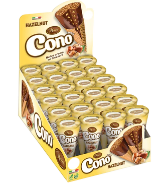 Cono Mini вафельные рожки с лесным орехом