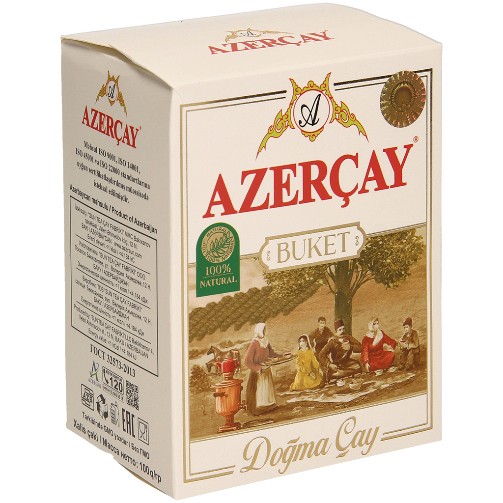 Azercay zwarte thee "Buket" los