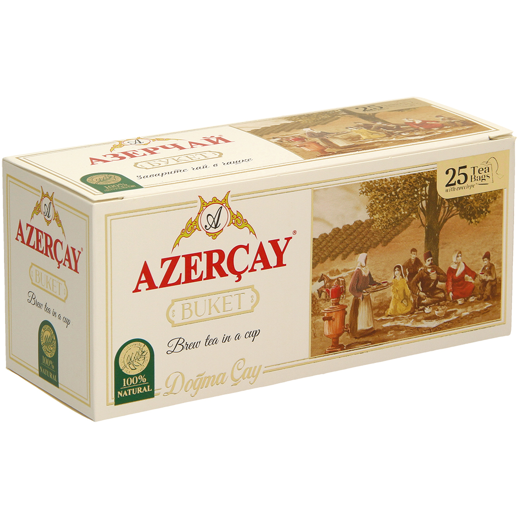 Azercay zwarte thee Buket TB