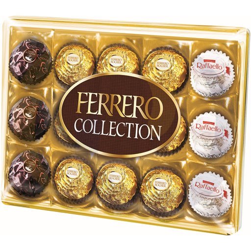 Коллекция Ferrero Ferrero Rondnoir Набор Ferrero Rocher и Rafaello 172 г