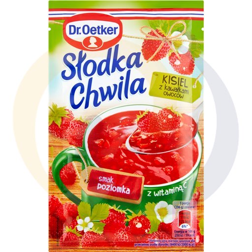 "Dr. Oetker" Gelei bosaardbei met fruitstukjes Slodka Chwila 32 g