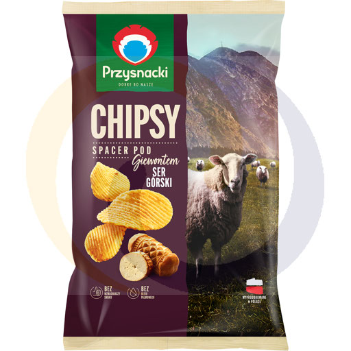 Bergkaas golfchips 130g/9st Przysnacki