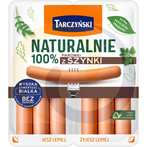 Tarczyński Natuurlijk 100 % Ham Frankfurters 200 g
