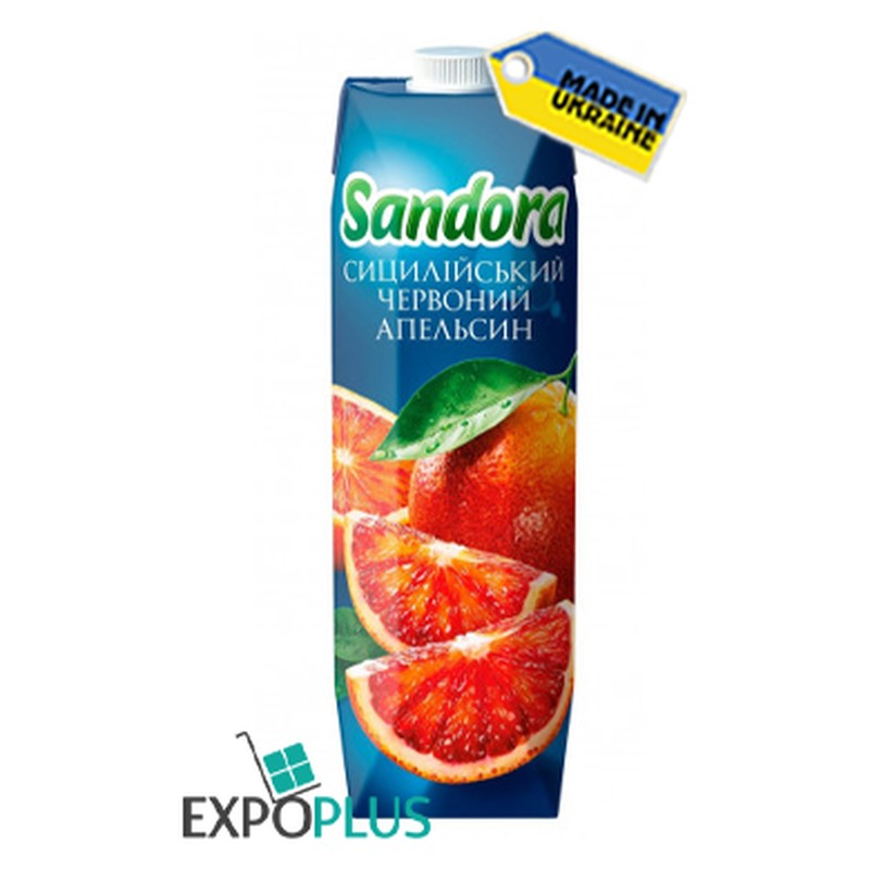 SANDORA Siciliaanse rode sinaasappelsap 0,95l