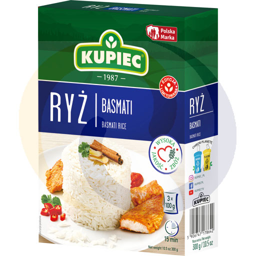 Рис басмати в пакетах 3*100г/12шт Торговец