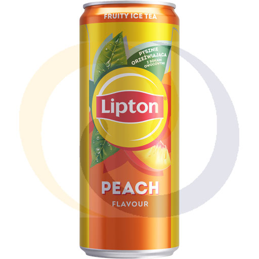 Липтон персиковый напиток банка 0,33л/24шт DRS Pepsi