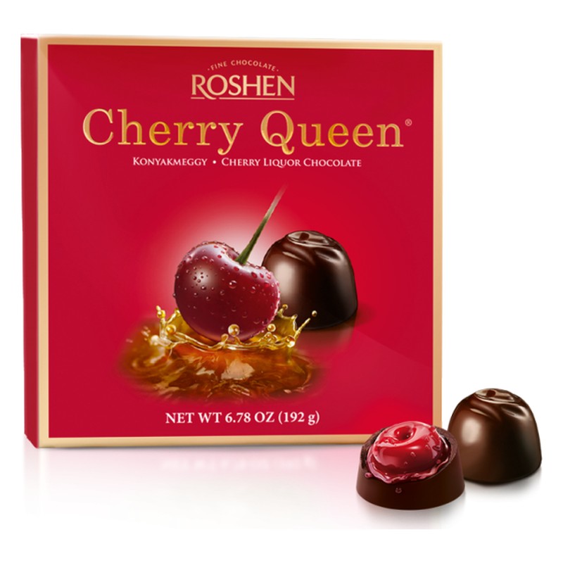 ROSHEN Cherry Queen likeurchocolade kers 192g