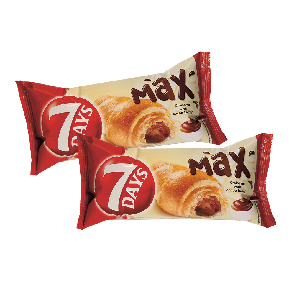 Croissant - Deegwaren met 28% vulling met chocoladesmaak