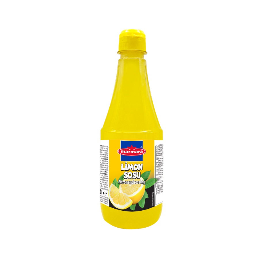 Saus met citroensmaak