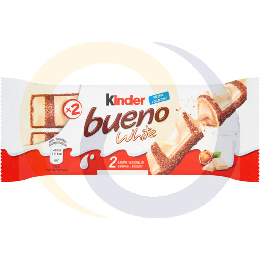 Kinder Bueno White T2 reep 39g/15stuks Ferrero Kr