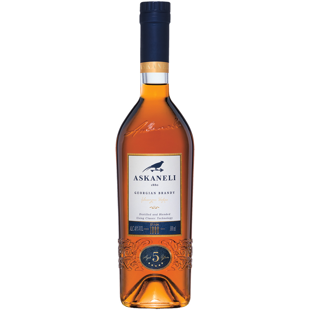 "Askaneli" Wijnbrand (Brandy) 5 jaar gerijpt, 40% vol