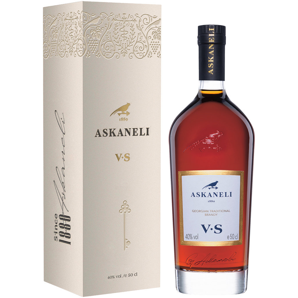 "Askaneli" Wijnbrand (Brandy) VS, 40% vol.