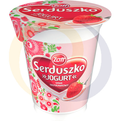 Yoghurt Serduszko Standaard aardbei / framboos / kers 125g
