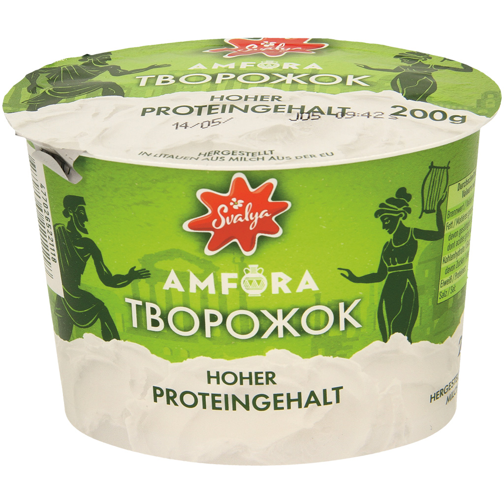 Творожок,  высокое содержание белка, без лактозы