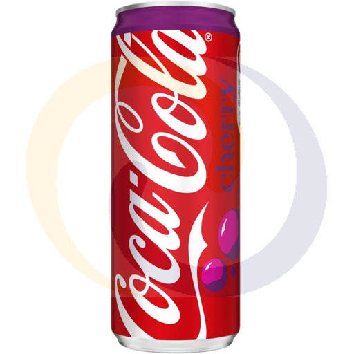Koolzuurhoudende drank. Coca-Cola Cherry blik 0,33l/24 stuks