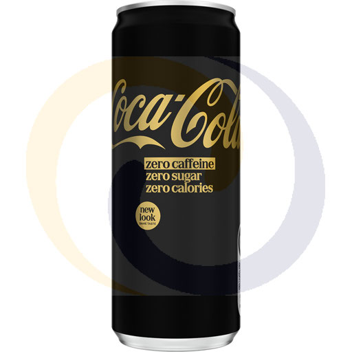 Газированный напиток. Coca-Cola Zero Zero банка 0.33л/24шт C